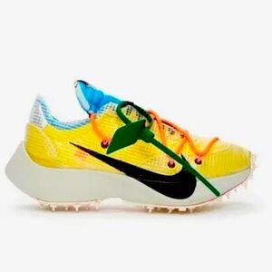 Nike Kids Yellow and Blue Sneakers